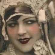 Flapper Girl With Make Up On